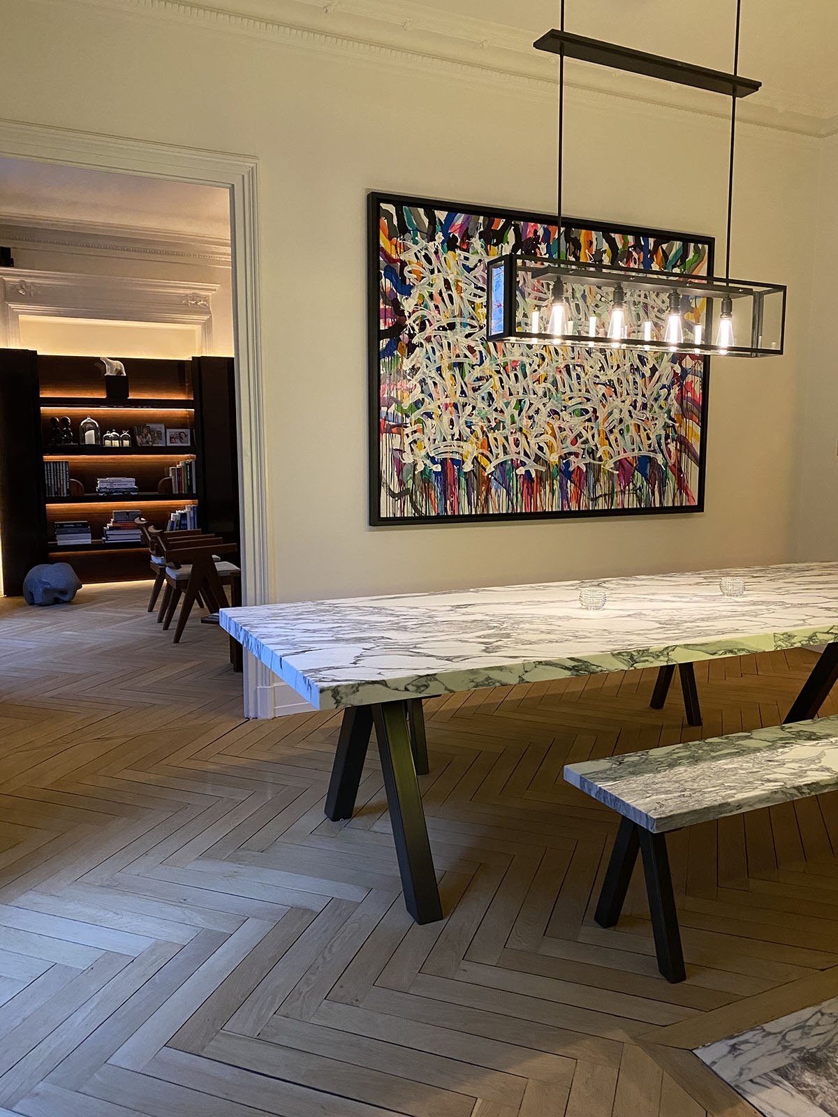 Pieds de table pour plateau en marbre - Artmeta