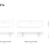 Comparatif tailles meuble tv bois et métal