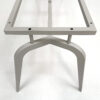 Pied de table metal sur mesure Celeste clair